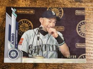 2020 Topps Ichiro Suzuki U-121 Photo Image Variation /10