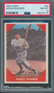 1960 Fleer Honus Wagner #62 PSA NM-MT 8
