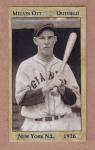 Mel Ott '26 New York Giants rookie season / NM+ COND. FREE SHIPPING