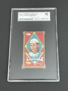 1911 Honest Long Cut T-205 Charles “Chief” Bender VG 40 HOF