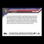 Mitch Garver - 2023 MLB Topps Now Card 19 - Print Run: 359 Texas Rangers