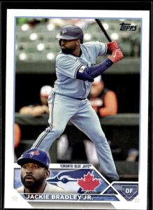 2023 Topps Jackie Bradley Jr. Blue Jays Card Lot