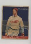 1933 Goudey Big League Chewing Gum R319 Burleigh Grimes #64 HOF 2k3