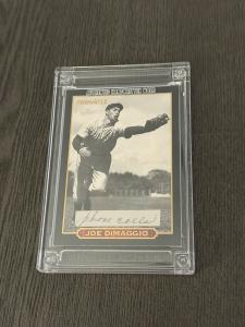 2025 Jersey Fusion Pinnacle A Word From JOE DIMAGGIO Authentic Handwritten HOF