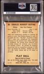 1941 PLAY BALL #20 RED RUFFING PSA 5