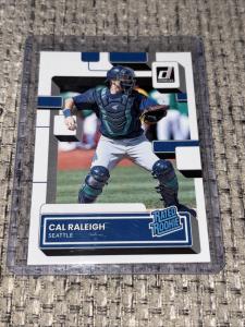 2022 Donruss Cal Raleigh Rated Rookie Card