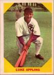 1960 Fleer Baseball Greats #27 Luke Appling EX-NM