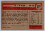 1954 BOWMAN #177 WHITEY FORD YANKEES