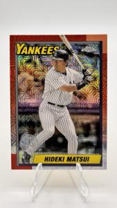 2025 Topps Update Series - 1990 Topps Chrome Silver Pack Hideki Matsui #U90C-23