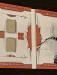 2018 Panini National Treasures John McGraw DUAL JERSEY RELIC Booklet Card /49!