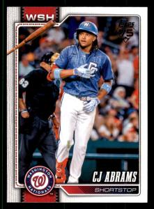 2026 Topps #152 CJ Abrams Washington Nationals