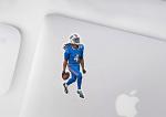 James Cook Buffalo Bills Glossy Sticker Vinyl Laminate, Self Adhesive