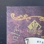 2007 SP Legendary Cuts Stan Coveleski Inside the Numbers 43/72 Auto Indians