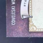 2007 SP Legendary Cuts Stan Coveleski Inside the Numbers 43/72 Auto Indians