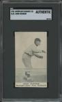 1921 E121 JOHN MCGRAW NNO VG MGR AMERICAN CARAMEL 80 HOF SGC A NEW YORK GIANTS