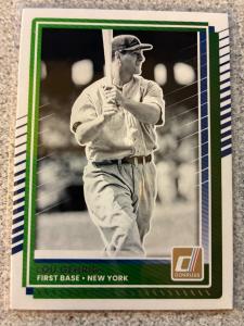 Lou Gehrig 2025 Donruss Optic #55 Yankees