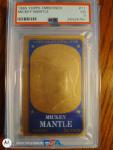 1965 Topps Mickey Mantle PSA 3 Card