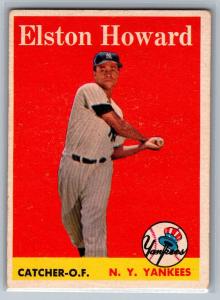 1958 Topps - Elston Howard #275 - HOF VG-EX *TEXCARDS*
