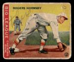 1933 Goudey Baseball #119 Rogers Hornsby PR *f1