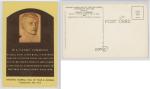 1964 National Baseball Hall of Fame and Museum Postcards Candy Cummings HOF 3d5