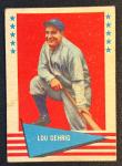 1961 Fleer Baseball Greats #31 Lou Gehrig G/VG