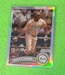 Johnny Damon 2011 Topps Chrome 144 Sepia Refractor 62/99 SP
