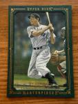 2008 Upper Deck Masterpieces JOE DIMAGGIO Green Paper Framed 32/75 Yankees