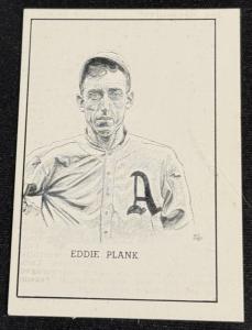 EDDIE PLANK 1950 CALLAHAN HALL OF FAME #NNO