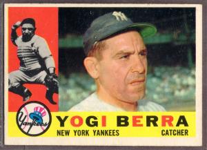 1960 Topps Set-Break #480 Yogi Berra EX-EXMINT *JAYSACE*