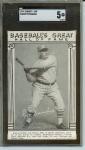 ROGER BRESNAHAN 1974 EXHIBITS HALL OF FAME BASEBALL GREATS SGC 5