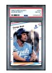 1988 Fleer Glossy George Brett #254 PSA 8 HOF POP 8!