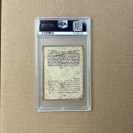 1915 Cracker Jack Tris Speaker Baseball Card PSA 1