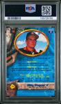 1994 BOWMAN'S BEST REFRACTOR TRUE ROOKIE PARALLEL #19 BILLY WAGNER PSA 8