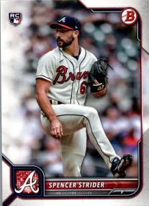 2022 Bowman - #41 Spencer Strider (RC) Atlanta Braves