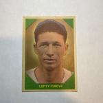 1960 Fleer Baseball Greats - Lefty Grove #60