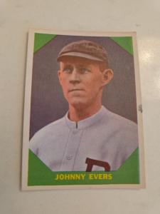 1960 Fleer Baseball Greats - Johnny Evers #57