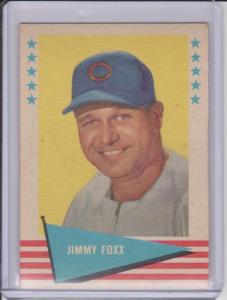 1961 Fleer Set-Break # 28 Jimmie Foxx EX-EXMINT HOF NICE