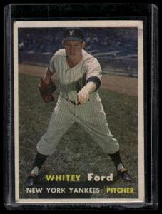 1957 Topps Whitey Ford Baseball Card #25