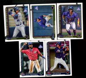 2025 TOPPS PRO DEBUT MINNESOTA TWINS  TEAM SET WALKER JENKINS