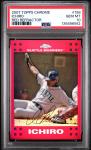 2007 Topps Chrome 158 Ichiro Red Refractor #/99 PSA 10 (Pop 3)