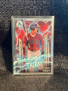 2023 Bowman Chrome TRANSFORMATIVE TALENT MLB Card