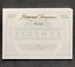 2015 National Treasures BOB FELLER Legends Die Cut Game Used Jersey Patch SP /10