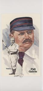 1981 Perez-Steele Hall of Fame Art Postcards Fourth Series Pud Galvin HOF 0m4r