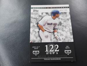 Alex Rodriguez 2007 Topps Moments & Milestones Insert