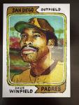 Dave Winfield 1974 - 2025 Topps Shoebox Treasures Baseball Card #55 Padres