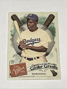 2019 Topps Allen & Ginter #GG-37 Jackie Robinson Los Angeles Dodgers