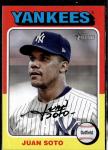 2024 Topps Heritage Juan Soto New York Yankees #143 5 Card Lot