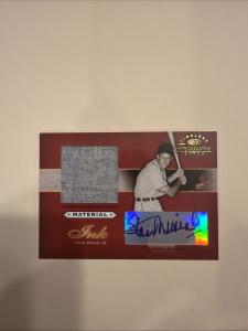Donruss 2003 Stan Musial Autographed Jersey Card 24/25