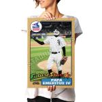 Papa Emeritus Ghost Chicago White Sox 1987 Baseball Card Poster - 11x17 inches