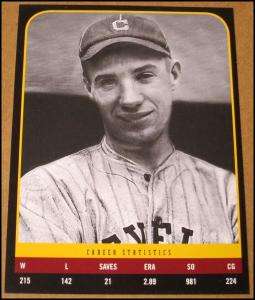 2009 Stan Coveleski Photo Clipping Cleveland Indians 2.75"x3.75" Baseball HOF